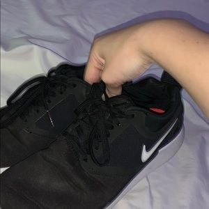 Black & White Nike Runners